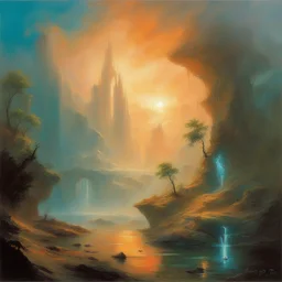 a landscape by John Pitre