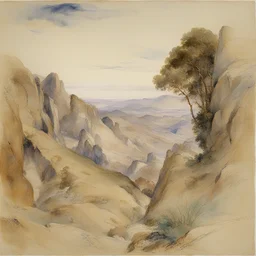 a landscape by John Ruskin