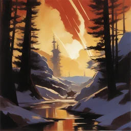 a landscape by John Watkiss