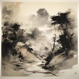 a landscape by Joji Shinkawa