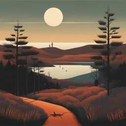 a landscape by Jon McNaught