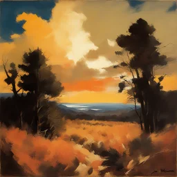 a landscape by Jon Whitcomb