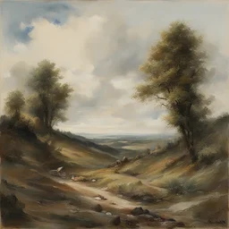 a landscape by Jonas Burgert