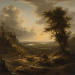a landscape by Jonas De Ro