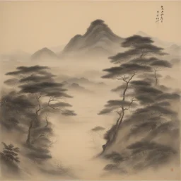 a landscape by Joong Keun Lee