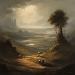 a landscape by Jorge Jacinto