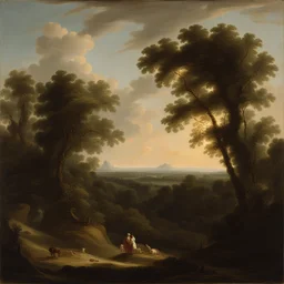 a landscape by Joseph Ducreux