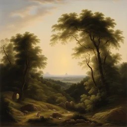 a landscape by Joseph Karl Stieler