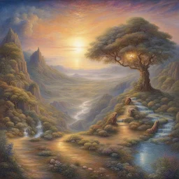 a landscape by Josephine Wall