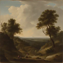 a landscape by Juan Giménez