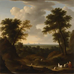 a landscape by Juan van der Hamen