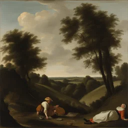 a landscape by Judith Leyster