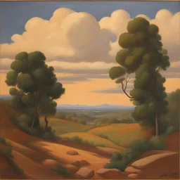 a landscape by Judson Huss