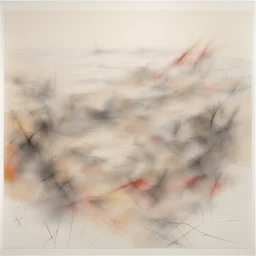 a landscape by Julie Mehretu
