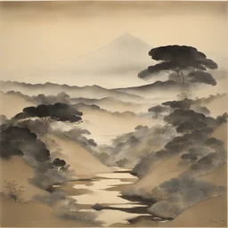 a landscape by Julio Shimamoto