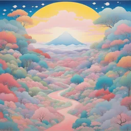 a landscape by Junko Mizuno