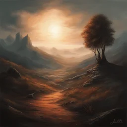 a landscape by Justin Bua