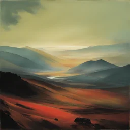 a landscape by Justin Currie