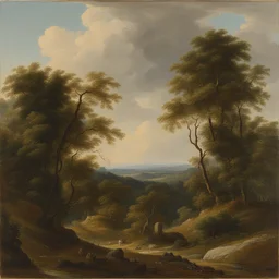 a landscape by Karl Hofer