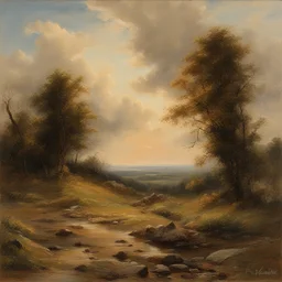 a landscape by Karl Kopinski