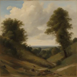 a landscape by Karl Zerbe