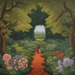 a landscape by Kehinde Wiley