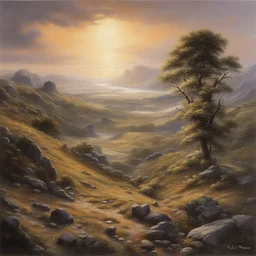 a landscape by Keith Parkinson