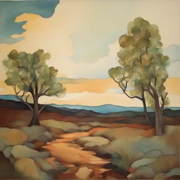 a landscape by Kelly Ellsworth