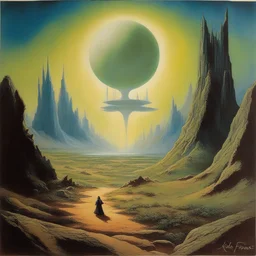 a landscape by Kelly Freas