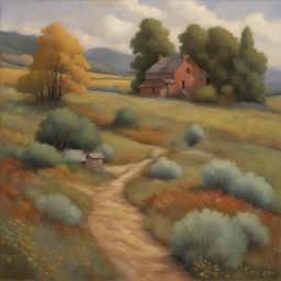 a landscape by Kenne Gregoire