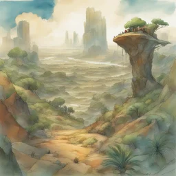 a landscape by Kenneth Rocafort