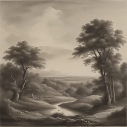 a landscape by Keos Masons