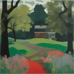 a landscape by Kerry James Marshall