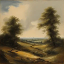 a landscape by Klaus Burgle