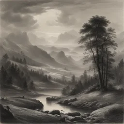 a landscape by Klaus Janson