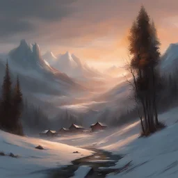 a landscape by Klaus Pillon