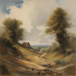 a landscape by Klaus Wittmann