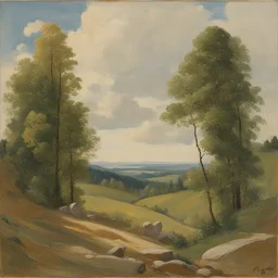 a landscape by Konrad Mägi