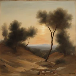 a landscape by Konstantinos Parthenis