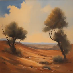 a landscape by Kuno Veeber