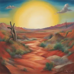 a landscape by Lady Gaga