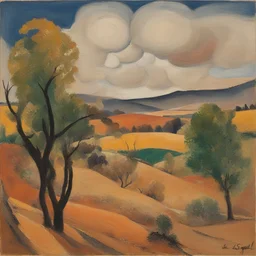 a landscape by Lasar Segall