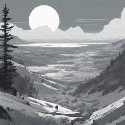 a landscape by Laurie Greasley
