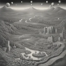 a landscape by Laurie Lipton