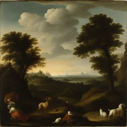 a landscape by Lavinia Fontana