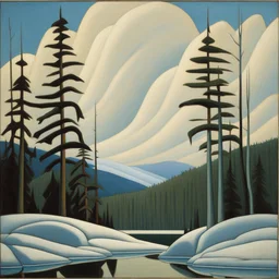 a landscape by Lawren Harris