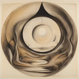 a landscape by Lee Bontecou