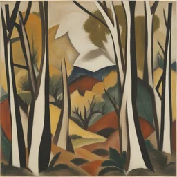 a landscape by Lee Krasner