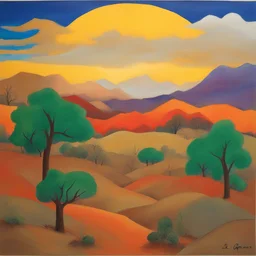a landscape by Lee Quinones