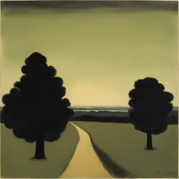 a landscape by Leon Spilliaert